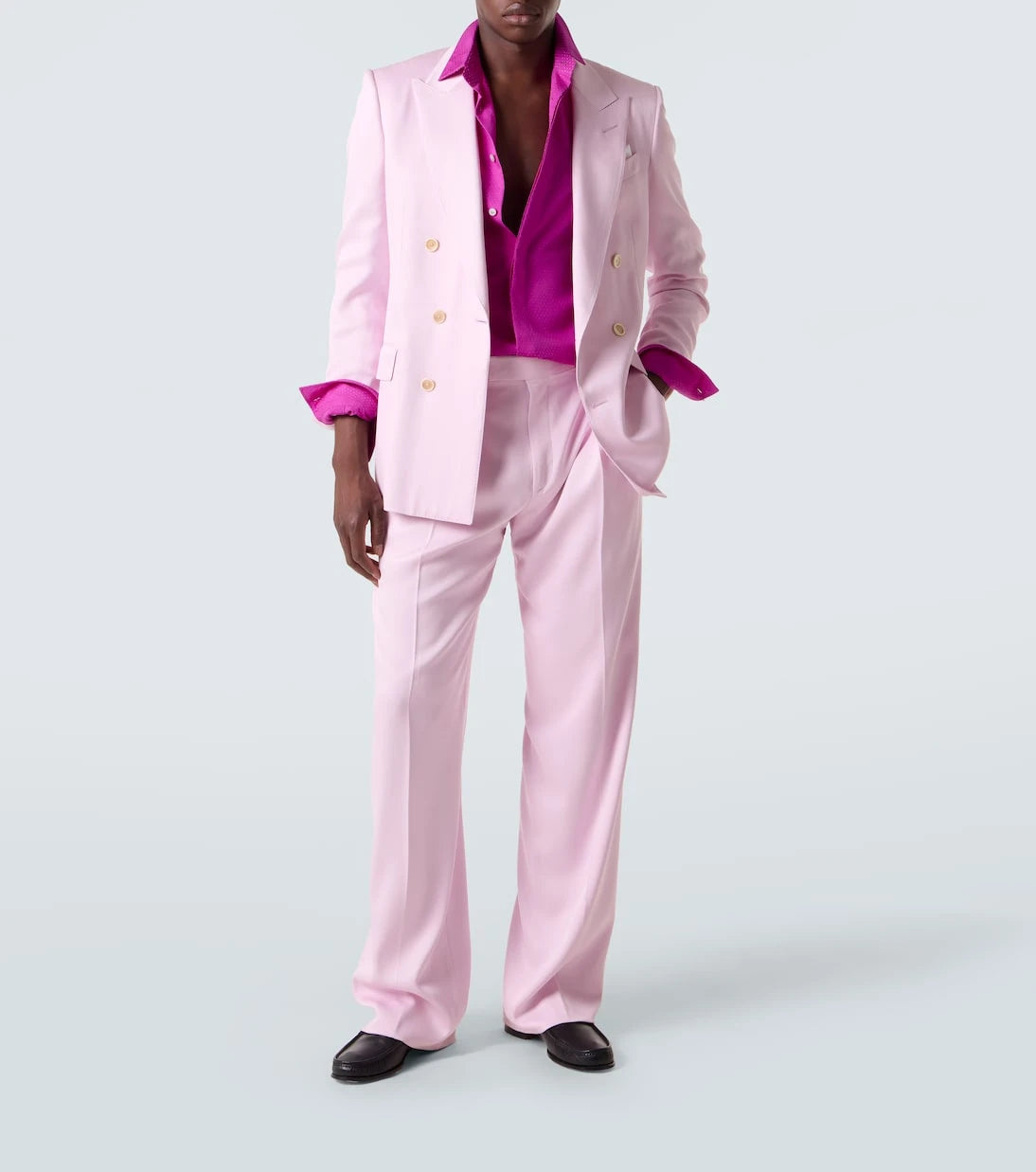 Tom Ford - Silk gabardine suit pants