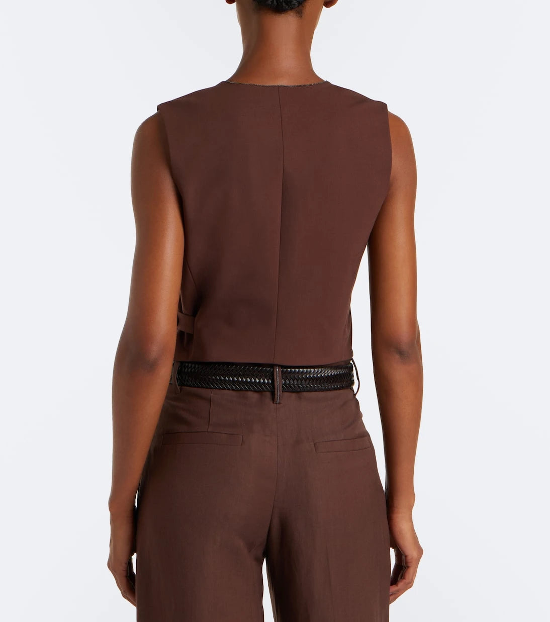 Brunello Cucinelli - Monili wool-blend vest