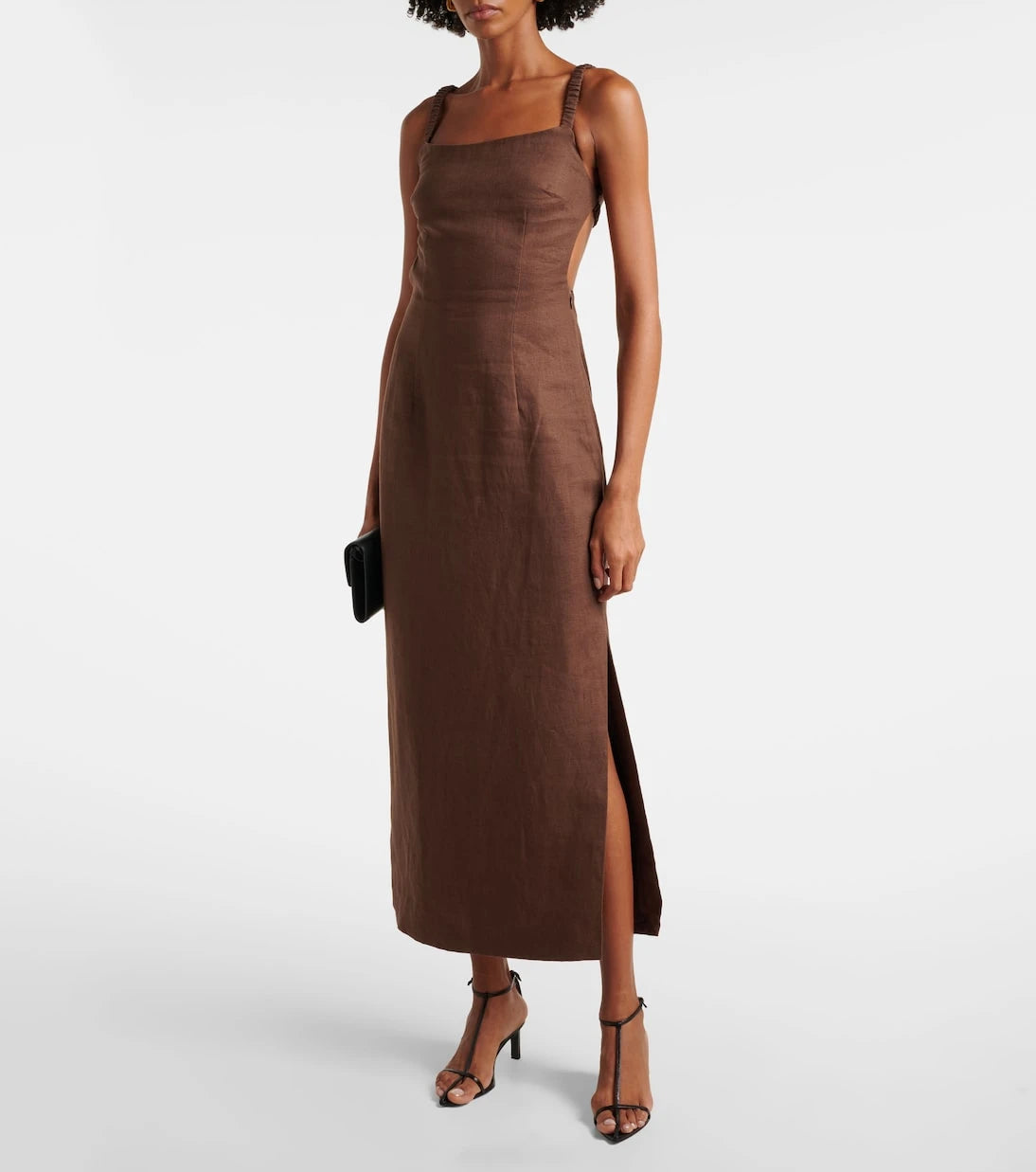 SIR - Linen midi dress