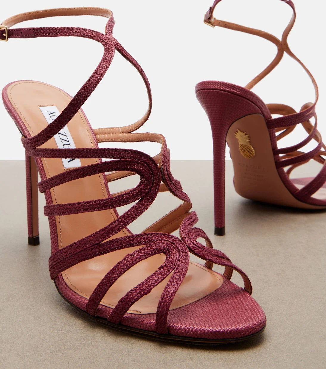Aquazzura - صنادل سريناد من الرافية
