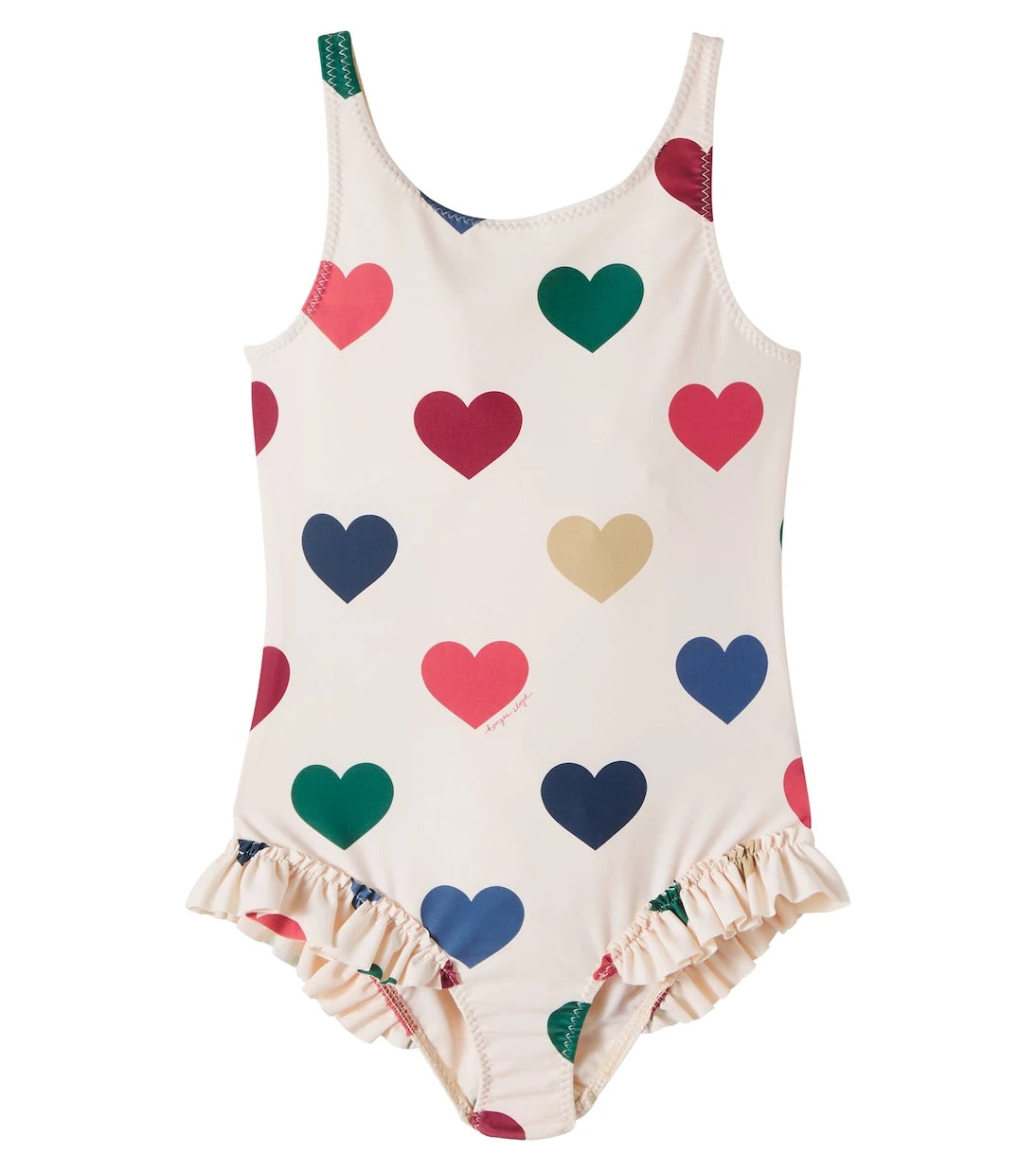 Konges Sløjd - Manuca printed ruffled swimsuit