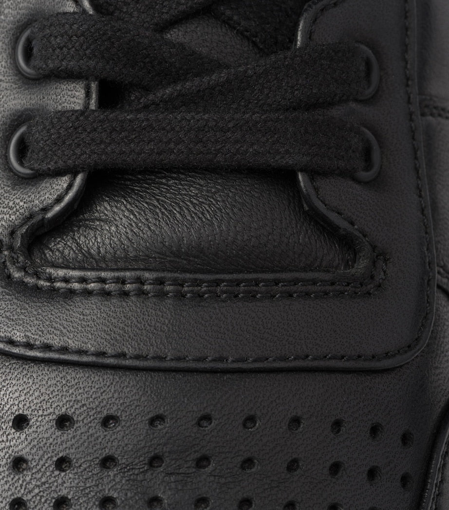 Prada Leather Downtown Sneakers