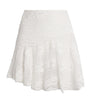 White Knitted Haze Mini Skirt