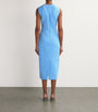 E.STOTT Blue Wool Mila Midi Dress