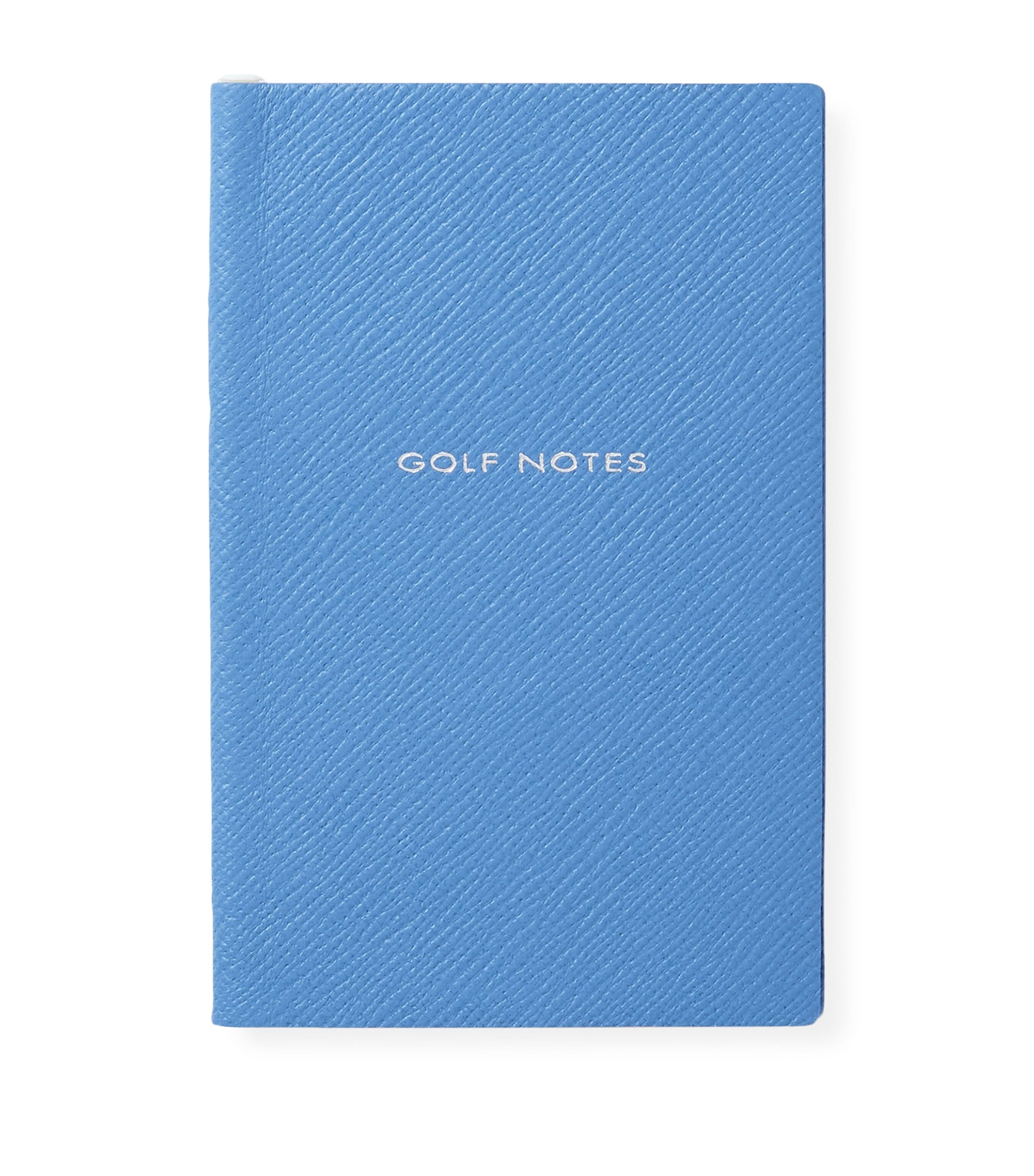 Smythson Leather Golf Notes Panama Notebook