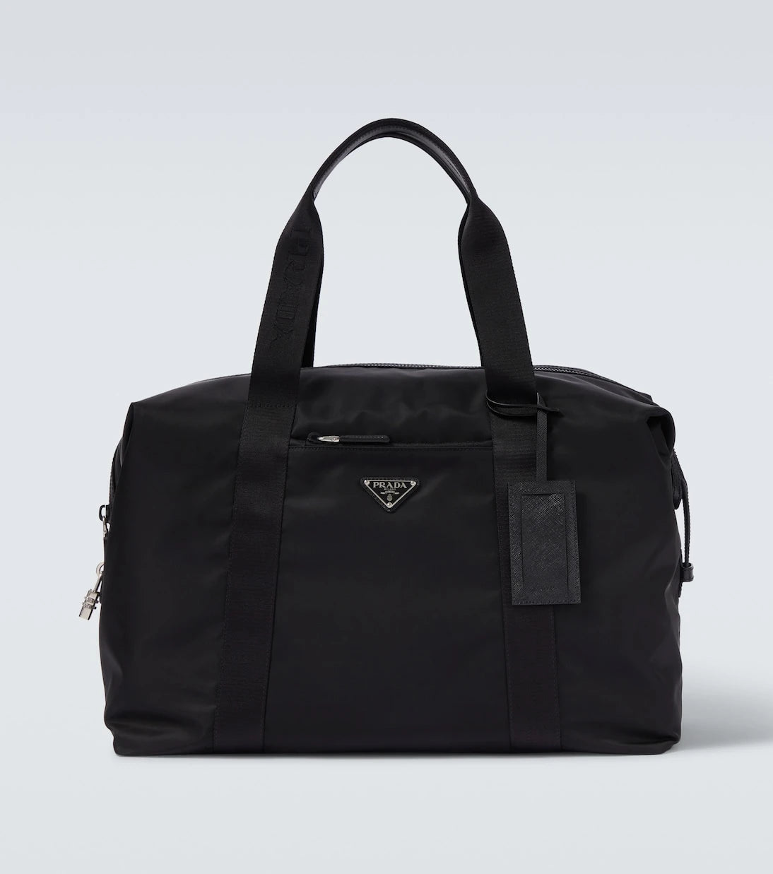 Prada - Re-Nylon leather-trimmed duffel bag