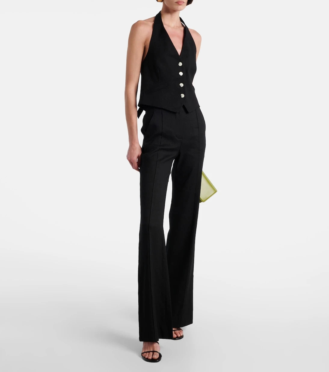 Veronica Beard - Arabella linen-blend vest