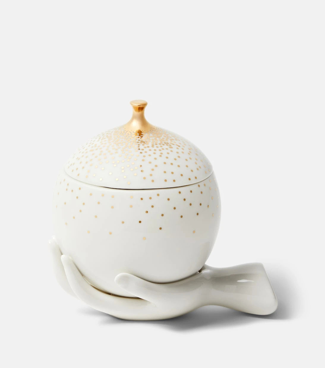 Jonathan Adler - Gilded Eve porcelain container
