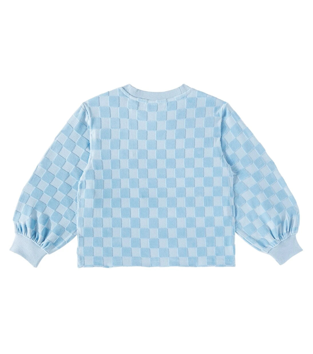 Scotch & Soda Kids - Checked cotton-blend fleece sweatshirt