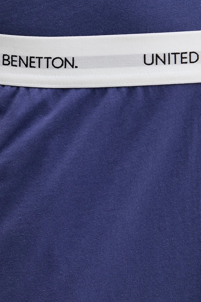 United Colors of Benetton erkek pamuklu kısa pijama altı