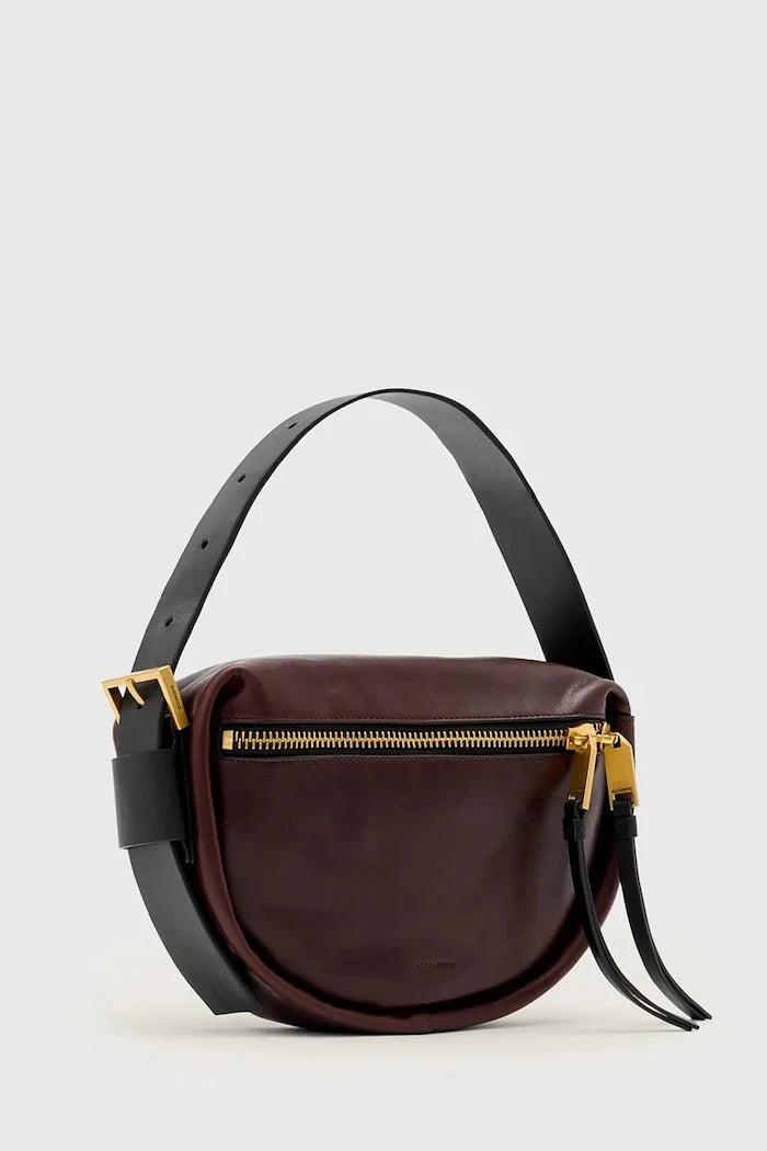 Кожена чанта AllSaints