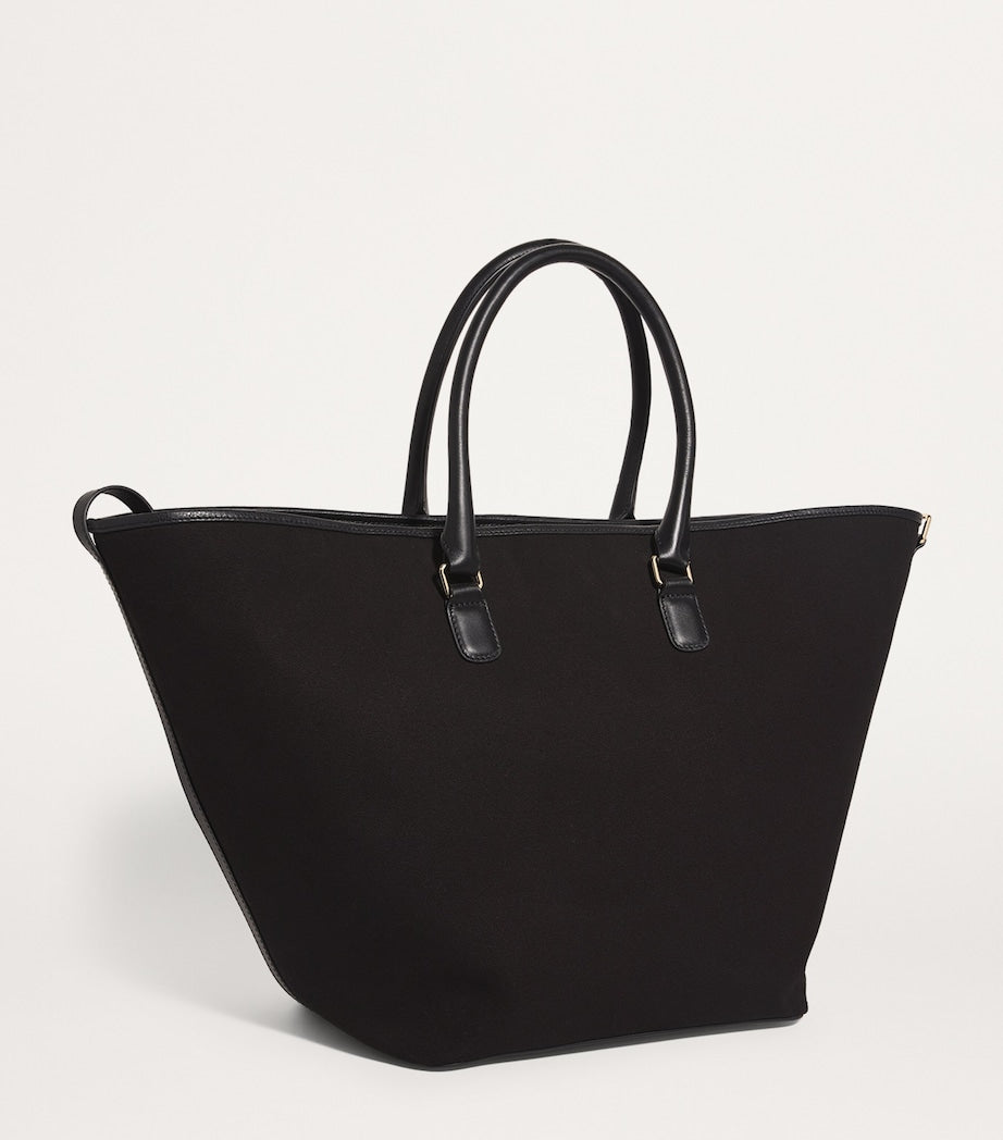 Large Canvas Slouchy Tote Bag CREAM