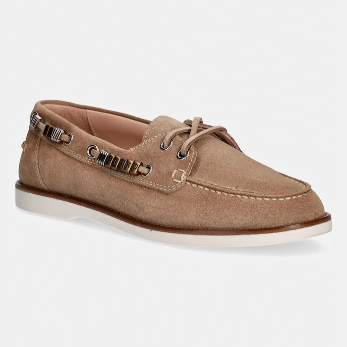 Pinko Kadın Süet Mokasen Grace 01