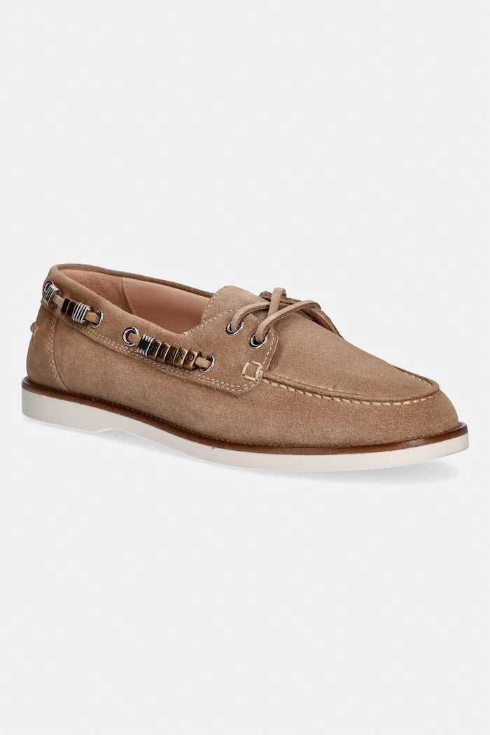 Pinko Kadın Süet Mokasen Grace 01