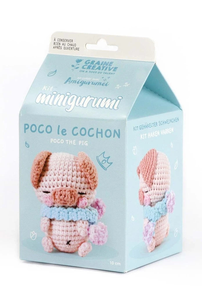 Graine Creative Kit Minigurumi Cochon Poco Tığ İşi Seti