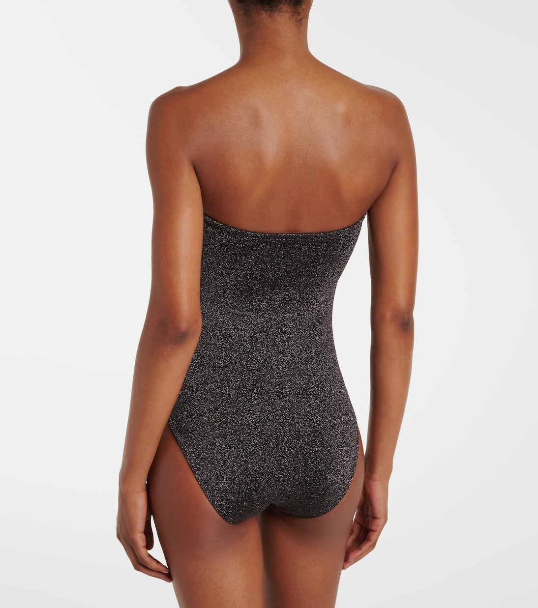 Eres - Scintillant strapless swimsuit
