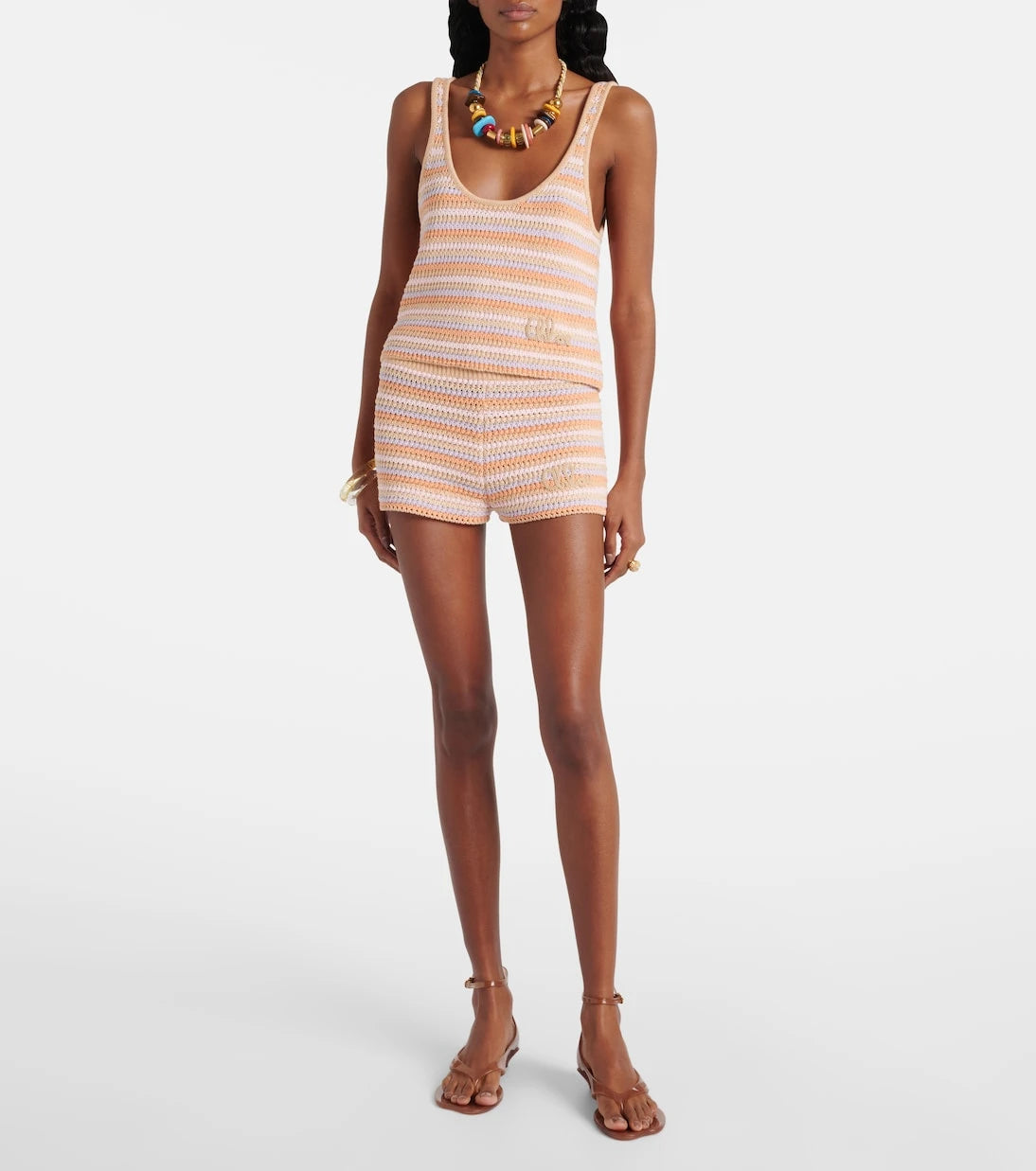 Chloé - Knitted cotton shorts