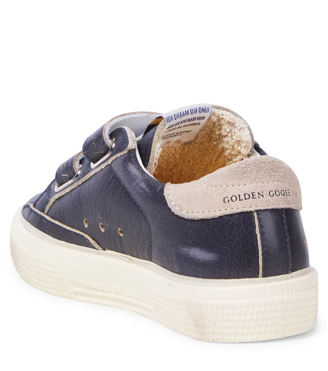 Golden Goose Kids - May School leather sneakers