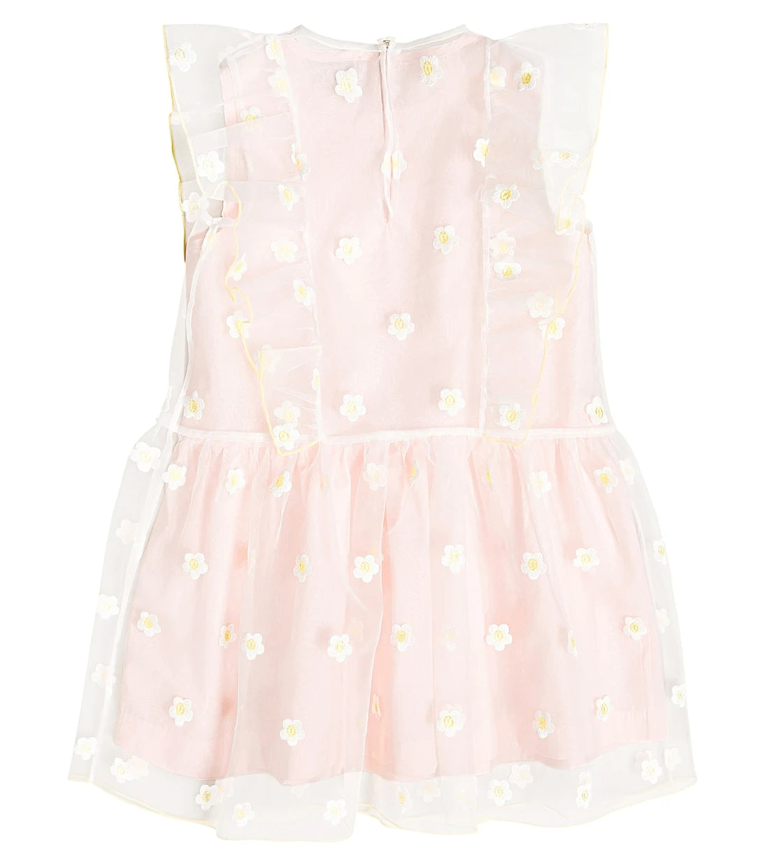 Stella McCartney Kids - Embroidered tulle dress