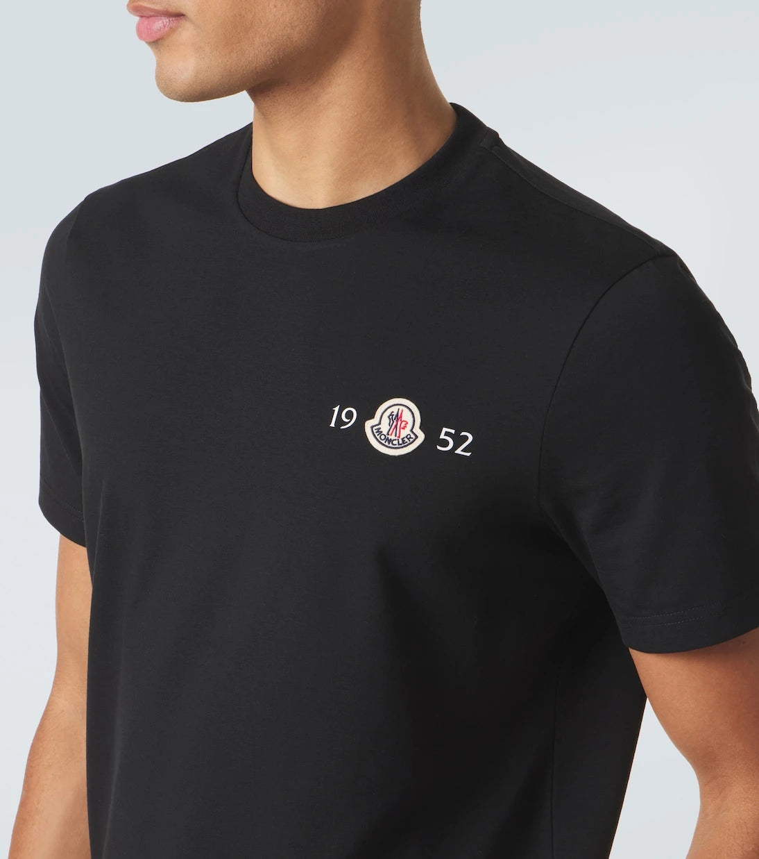 Moncler - Cotton-blend jersey T-shirt