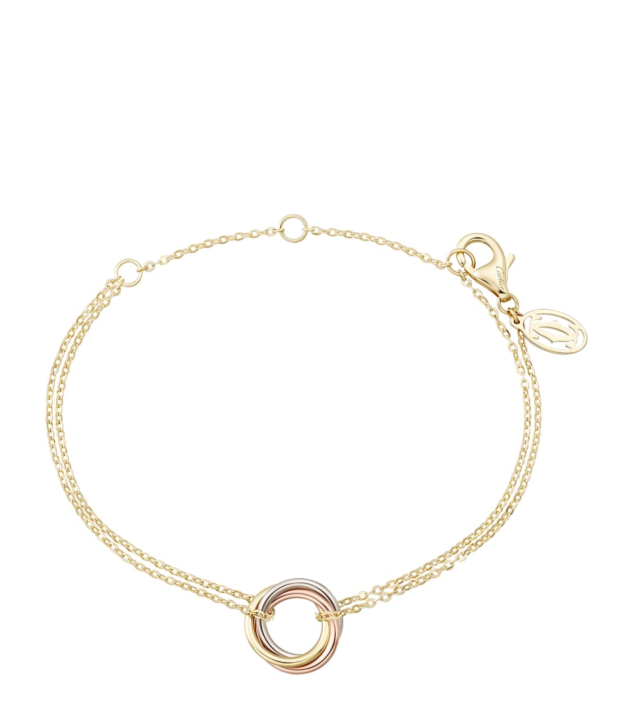 Mixed Gold Trinity Bracelet