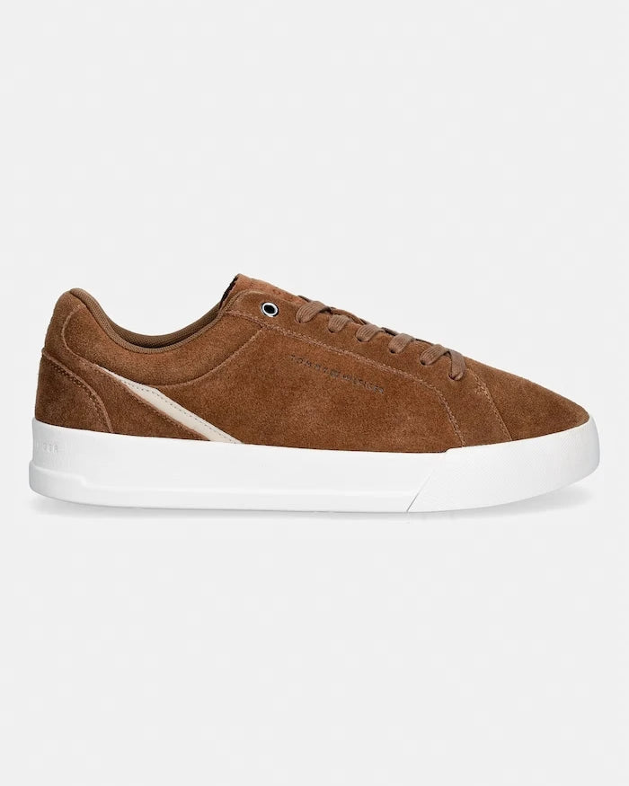 Tommy Hilfiger TH COURT PREMIUM SUEDE erkek süet spor ayakkabı