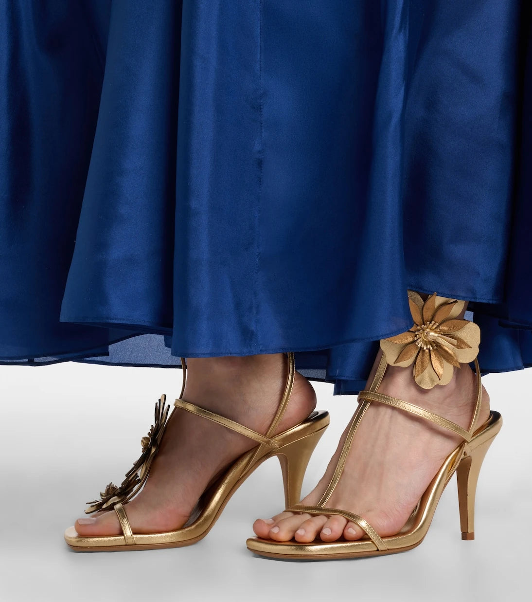 Zimmermann - Belara metallic leather sandals