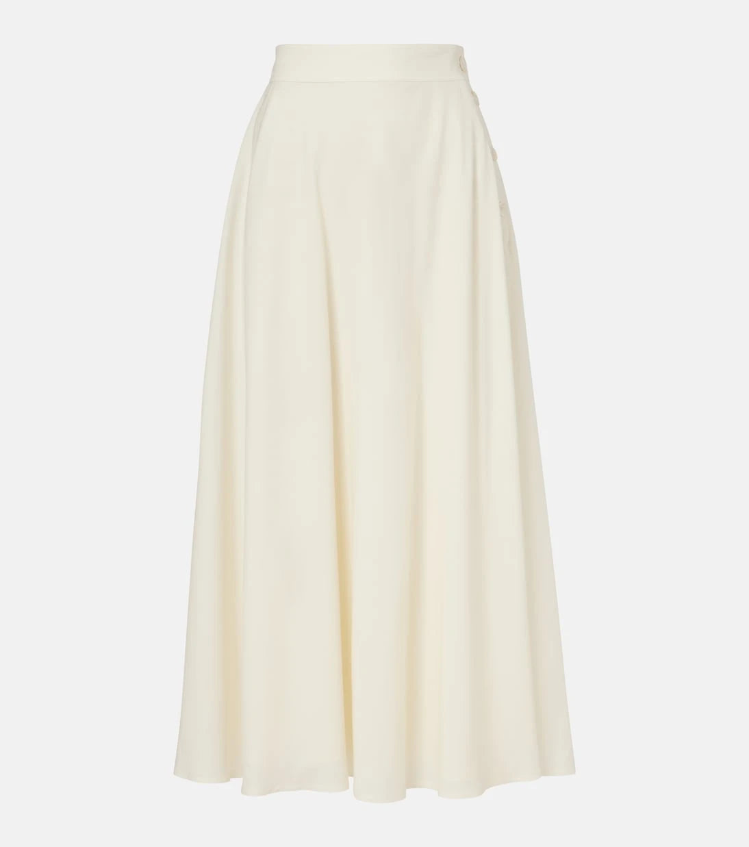 Ralph Lauren Collection - Kenzie wool-blend midi skirt