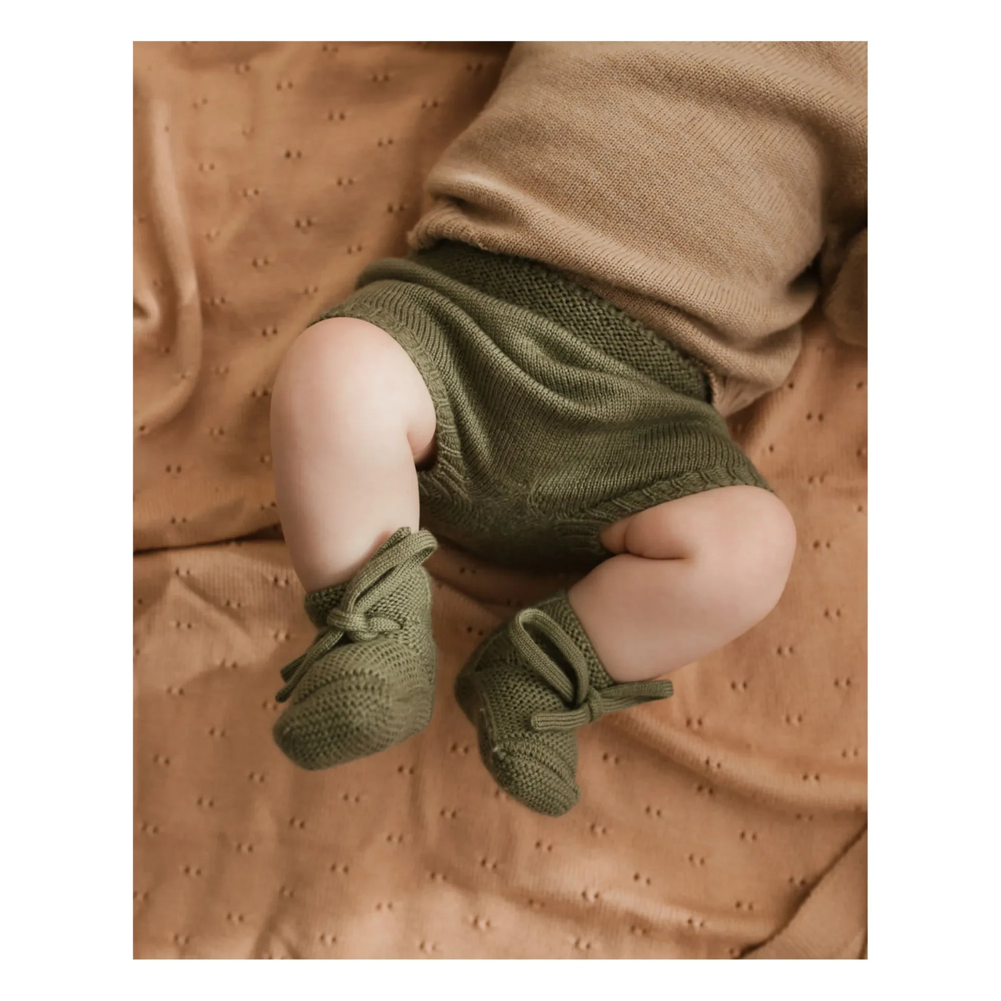 Hvid - Bibi Pointelle Merino Wool Blanket | Pale Pink