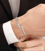 Small White Gold and Diamond Serpenti Viper Bracelet