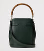 Ralph Lauren Collection Green Small Leather The Ralph Bucket Bag