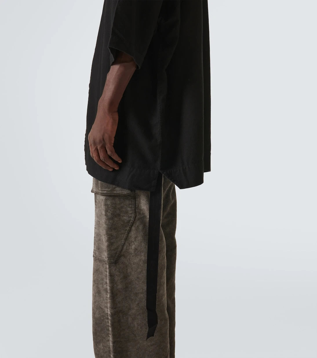 Rick Owens - Magnum Tommy oversized cotton shirt