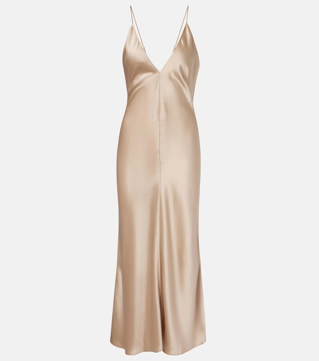 Leset - Barb satin slip dress