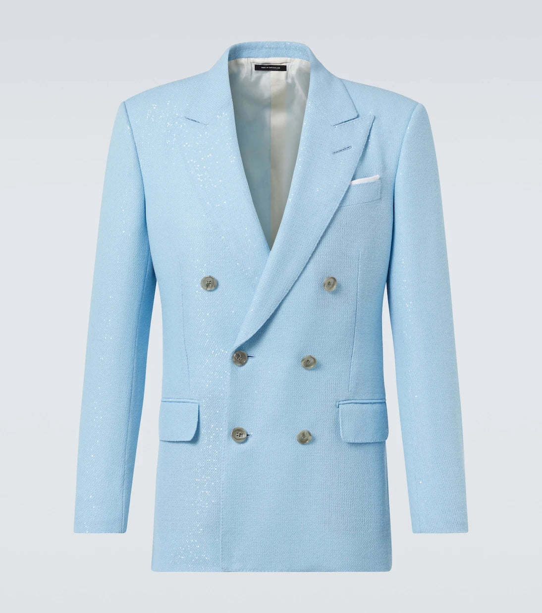 Tom Ford - Sequined wool-blend suit jacket