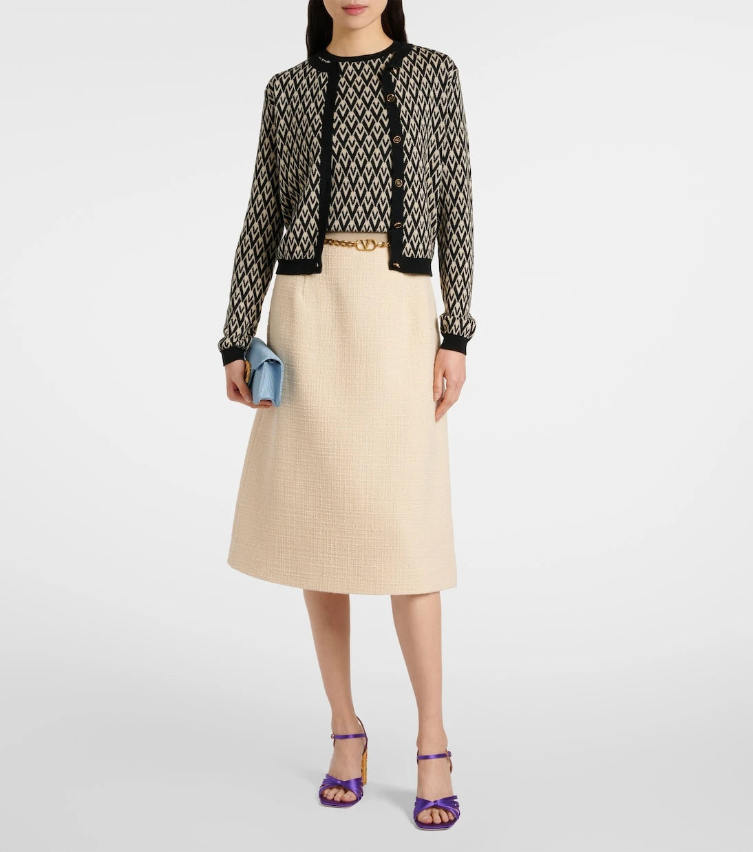 Valentino - Toute La V virgin wool sweater