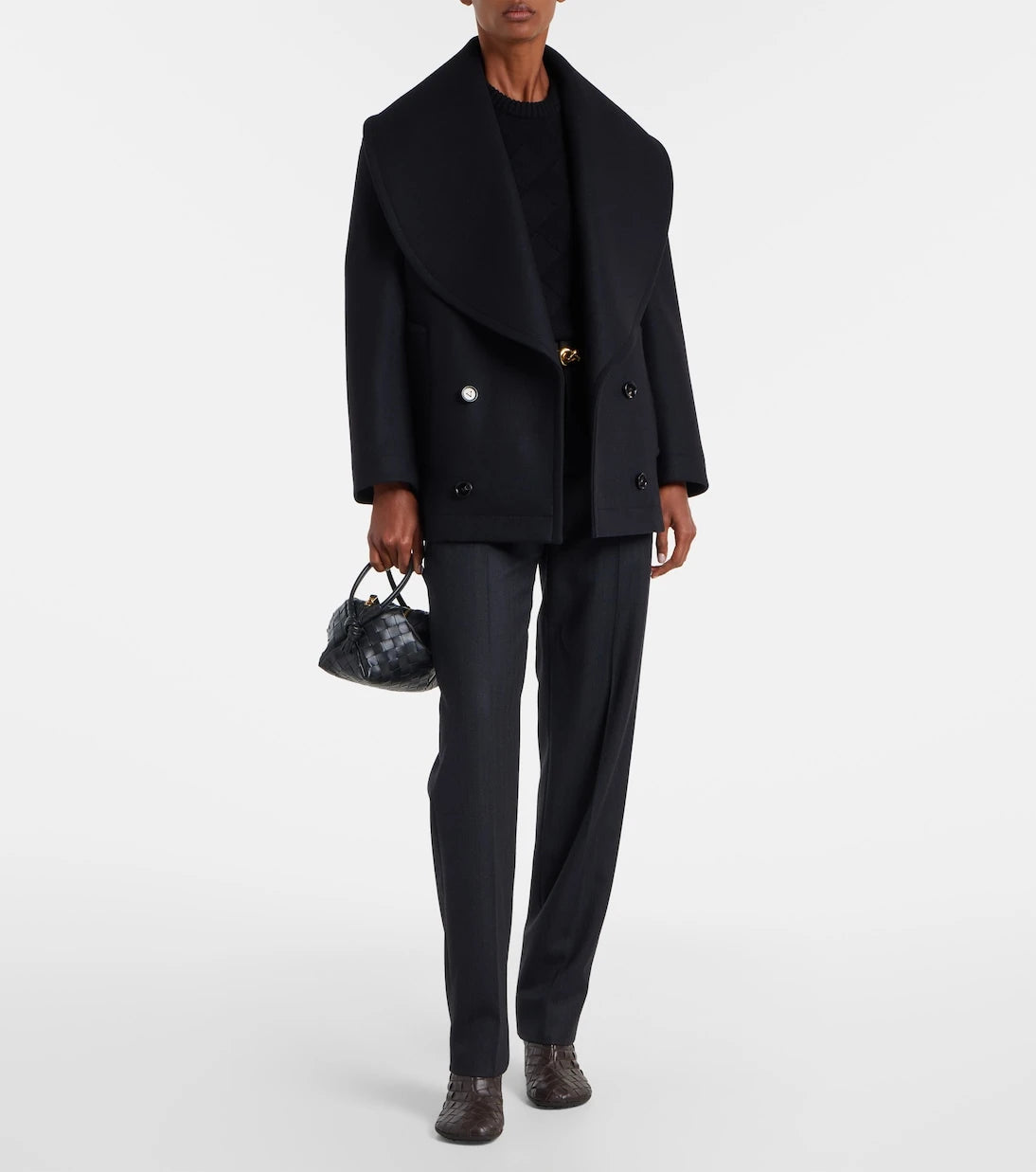 Bottega Veneta - Loop Small leather tote bag