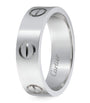 Platinum LOVE Ring