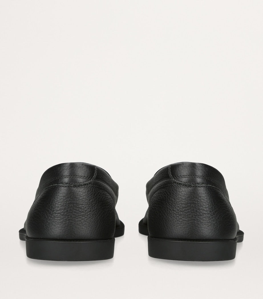 Leather Pace Loafers