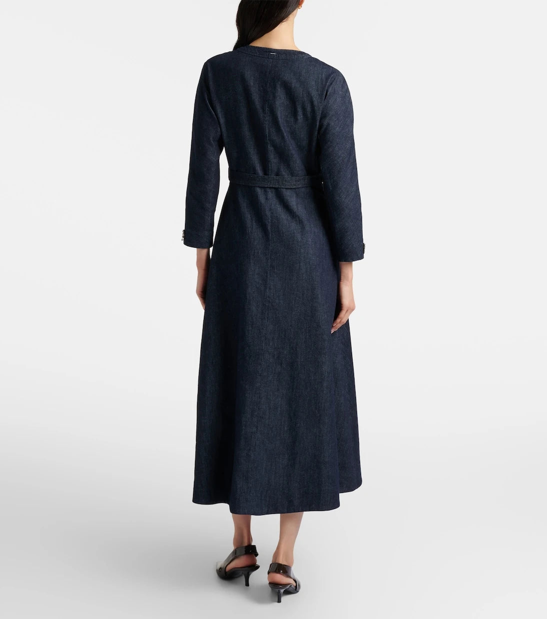 'S Max Mara - Ambra denim wrap dress