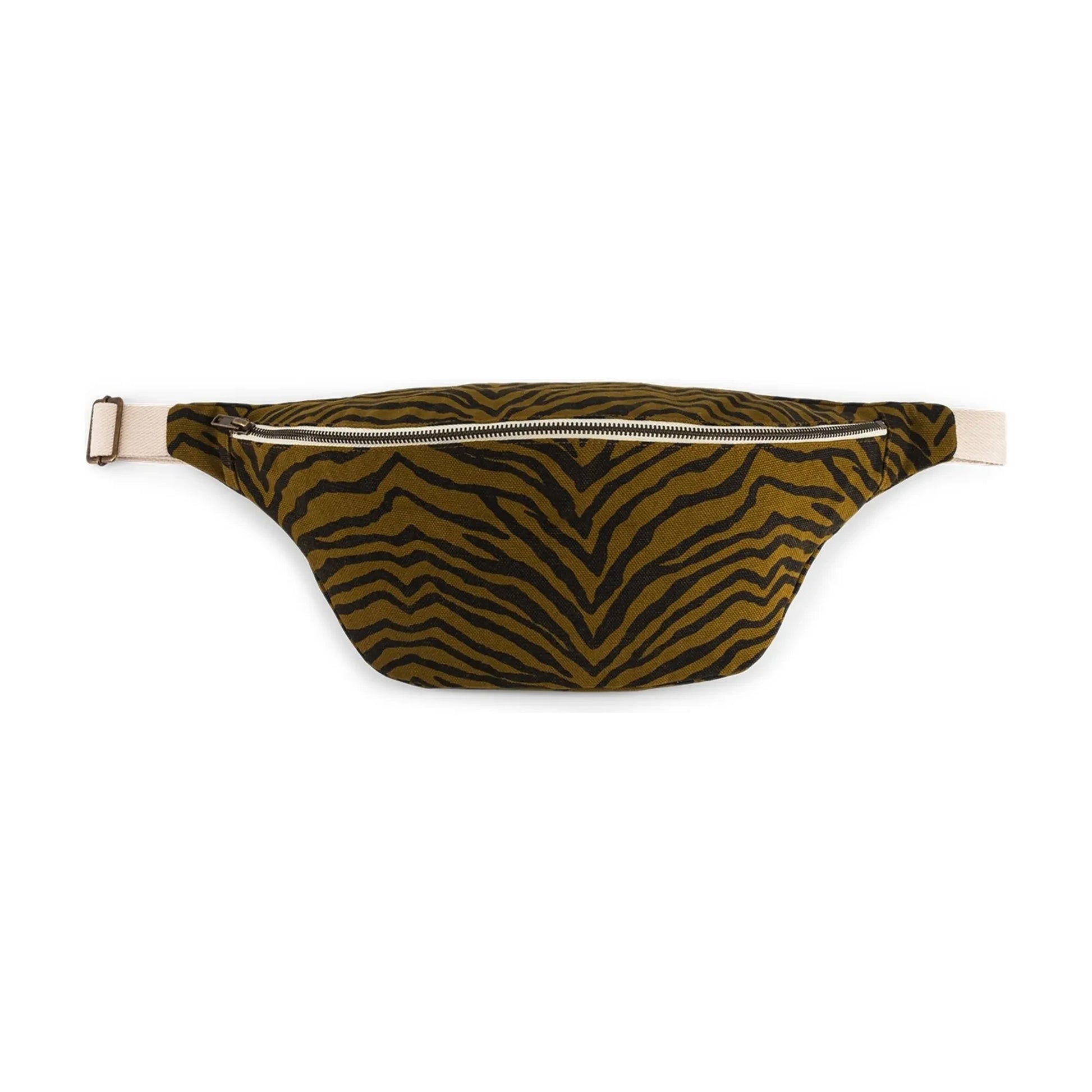 Rose in April - Zebrou fanny pack | Brown