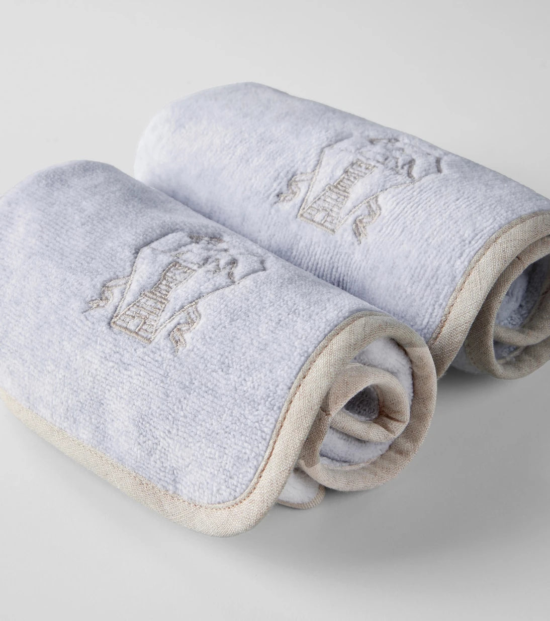 Brunello Cucinelli - Set of 2 cotton terry hand towels