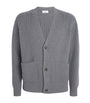 Grey Wool-Cashmere Cardigan