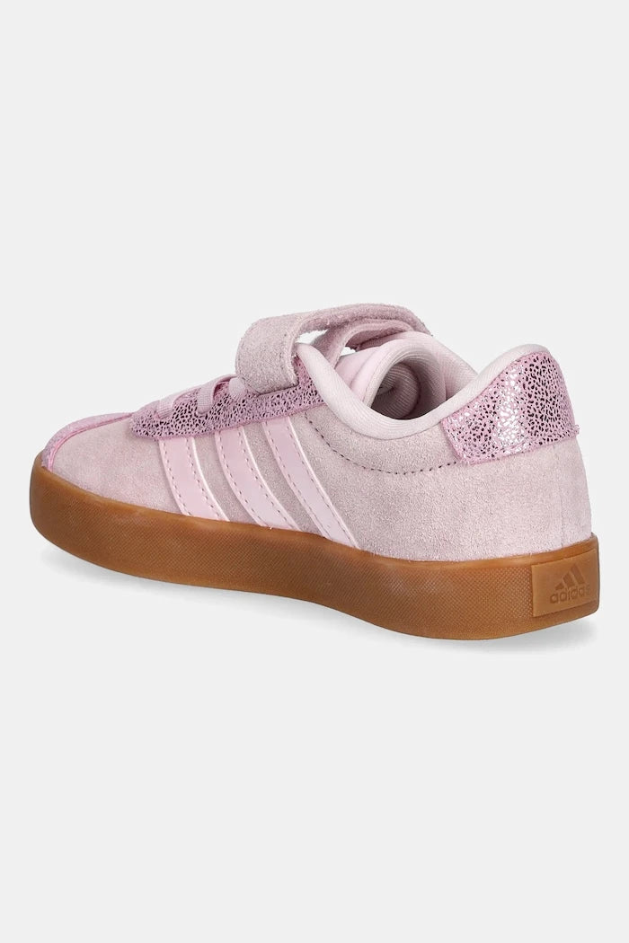 Детски велурени маратонки adidas VL COURT 3.0