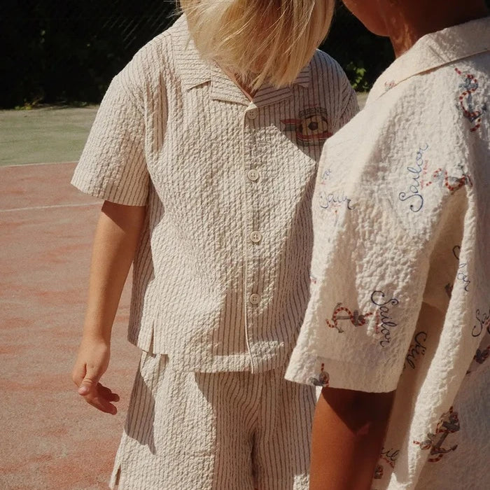 Риза Konges Sløjd ELLIOT SS SHIRT GOTS