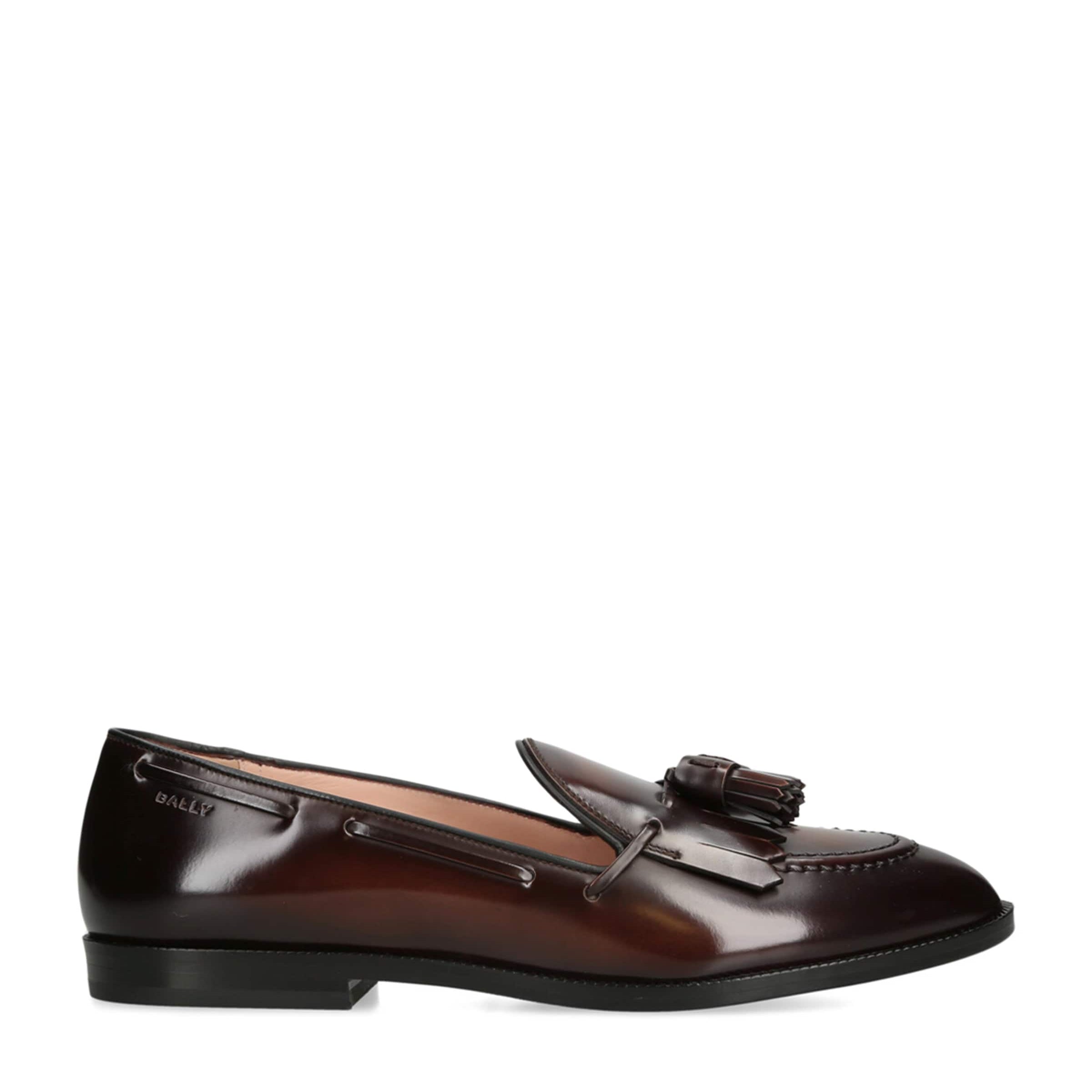 Bally Brown Leather Ethon Loafers