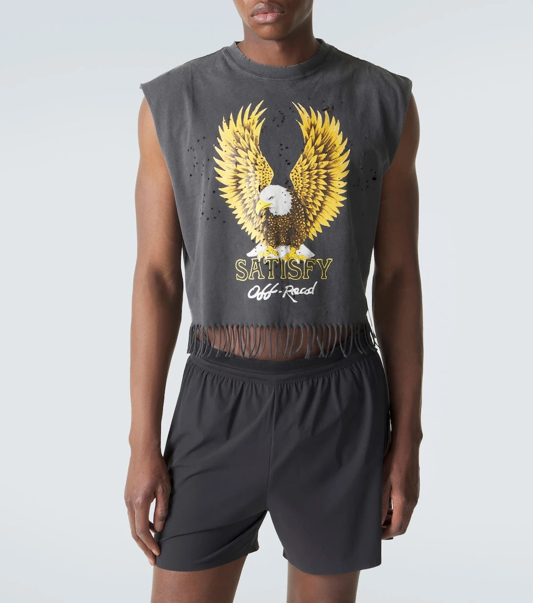 Satisfy - MothTech™ cropped cotton jersey tank top