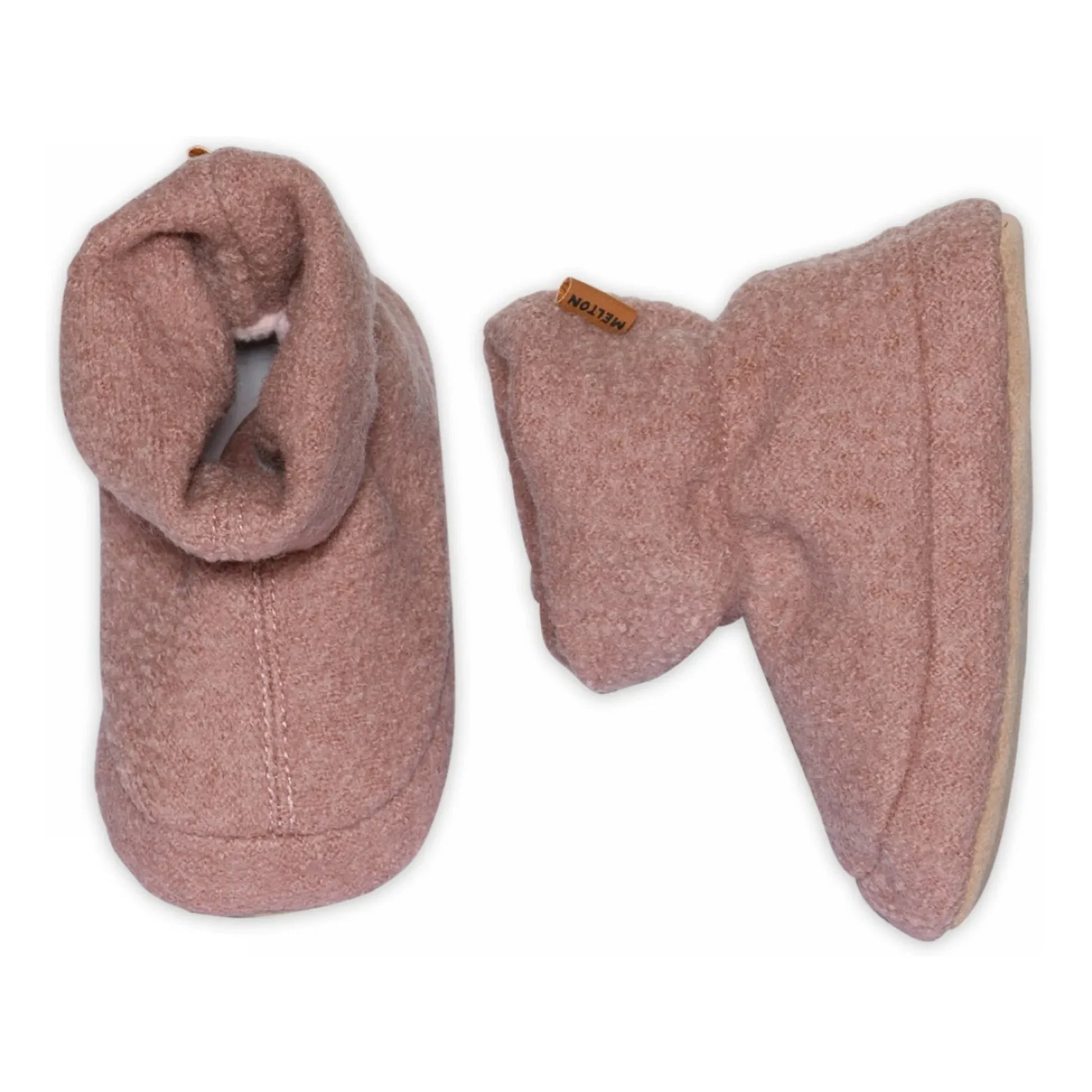 Melton - Wolly Wool Slippers | Pink