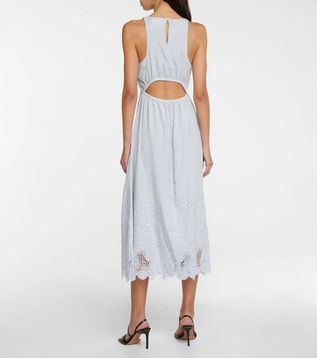 Simkhai - Embroidered cutout midi dress
