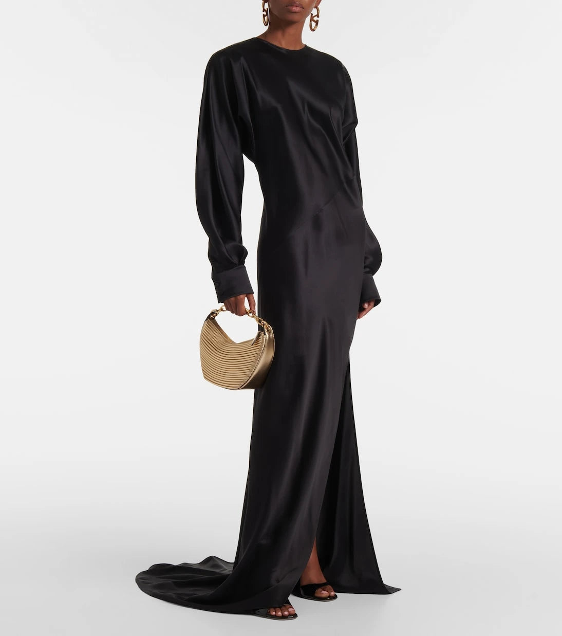 Valentino - Silk satin gown