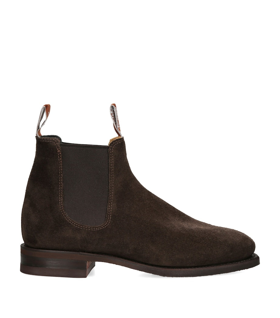 R.M Williams Suede Ankle Boots